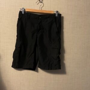 Classic Black Cargo Shorts for Men